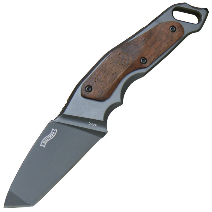 Walther TSK Tactical Skinner Knife Neck Knife mit Kydexscheide und Trageband